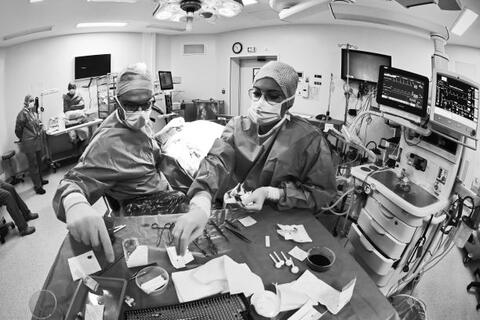 Expo photo service de soin ophtalmo